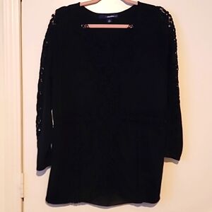 Denim 24/7 blouse EUC